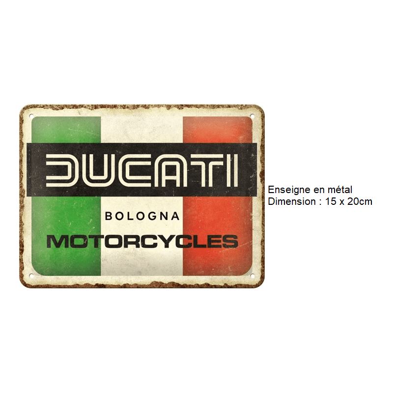 ENSEIGNE METAL 15x20CM - Accessoires