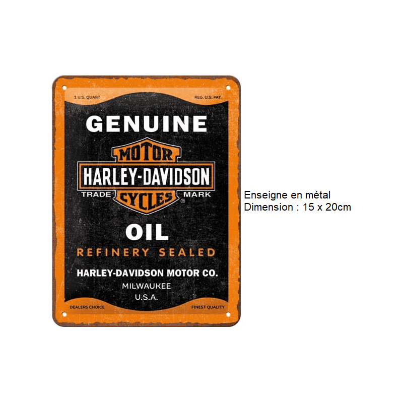 ENSEIGNE METAL 15x20CM - Accessoires