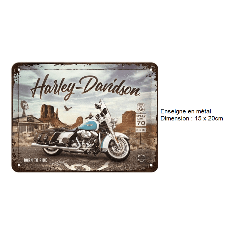ENSEIGNE METAL 15x20CM - Accessoires
