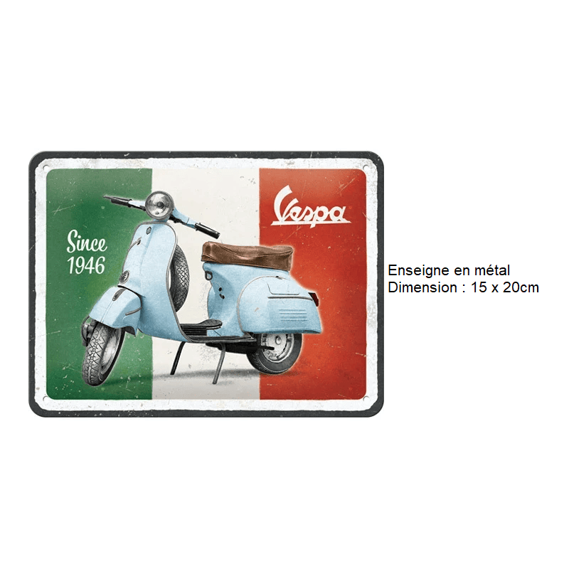 ENSEIGNE METAL 15x20CM - Accessoires