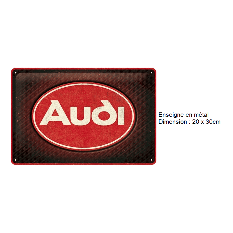 ENSEIGNE METAL 20x30CM - Accessoires