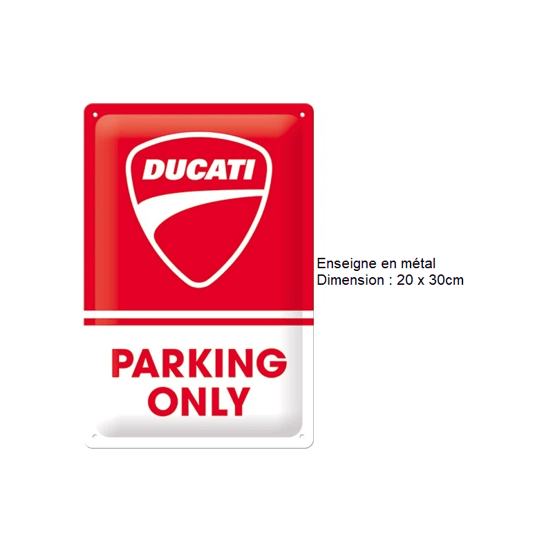 ENSEIGNE METAL 20x30CM - Accessoires