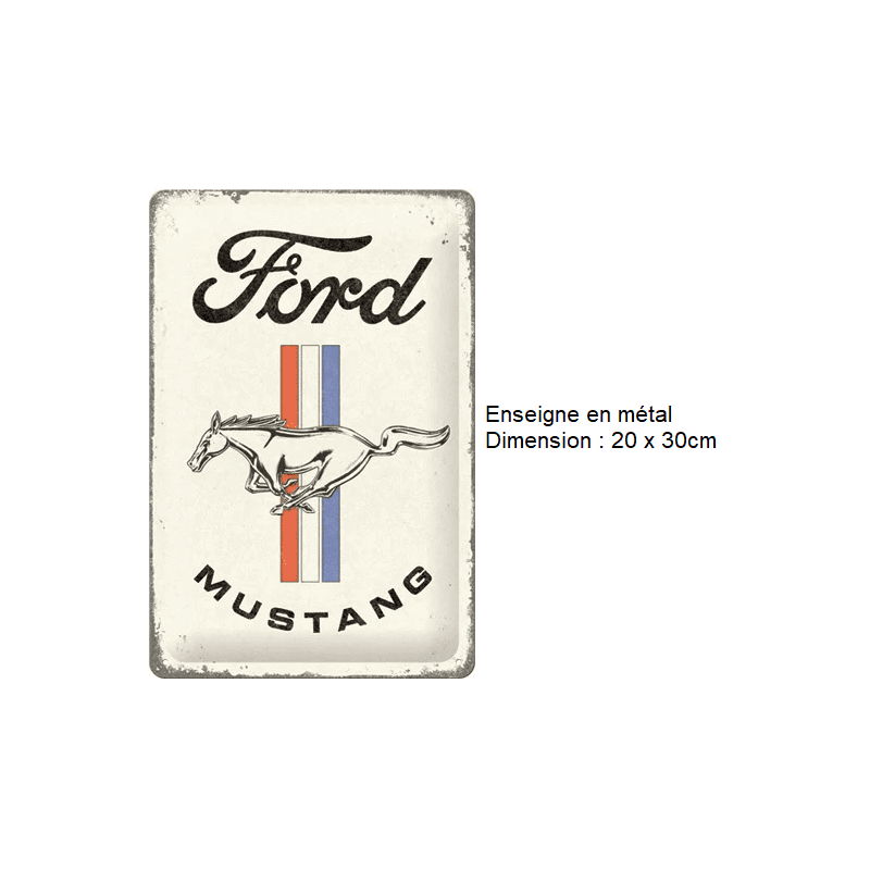 ENSEIGNE METAL 20x30CM - Accessoires