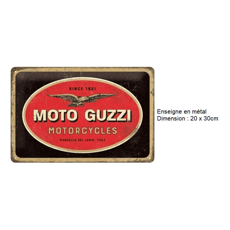 ENSEIGNE METAL 20x30CM - Accessoires