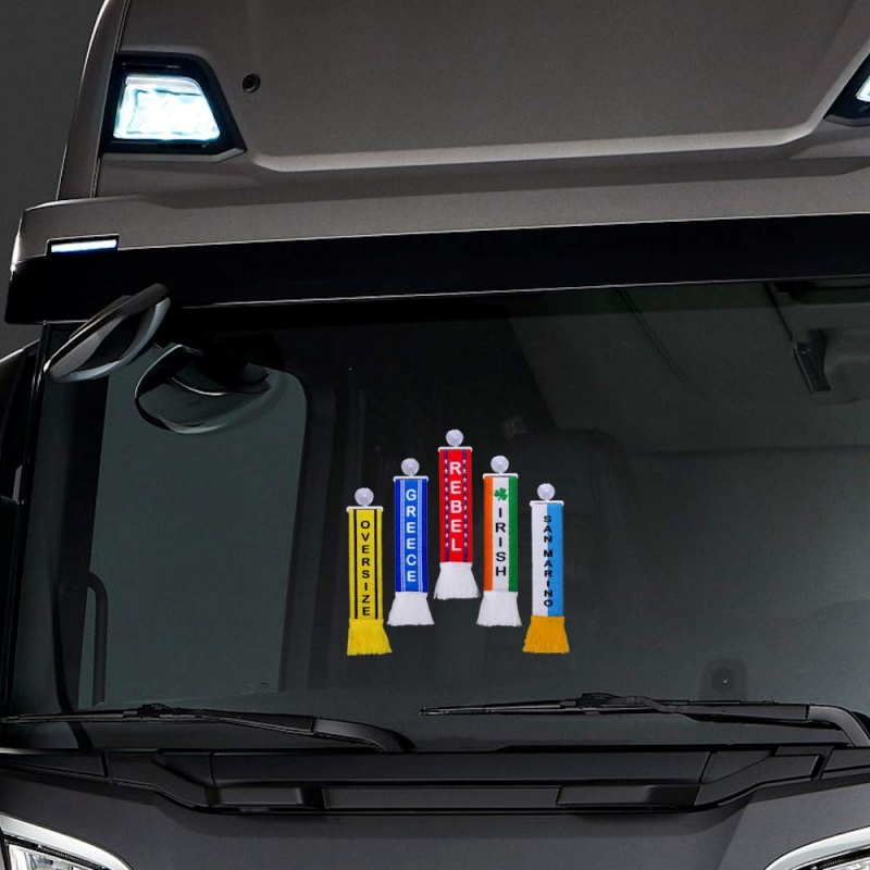 Pack de 9 Mini-Écharpes avec Ventouse - Accueil