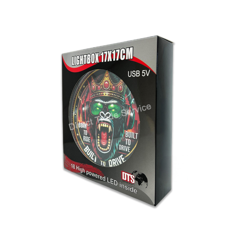 ENSEIGNE LUMINEUSE BORN TO RIDE USB - Enseignes Lumineuses