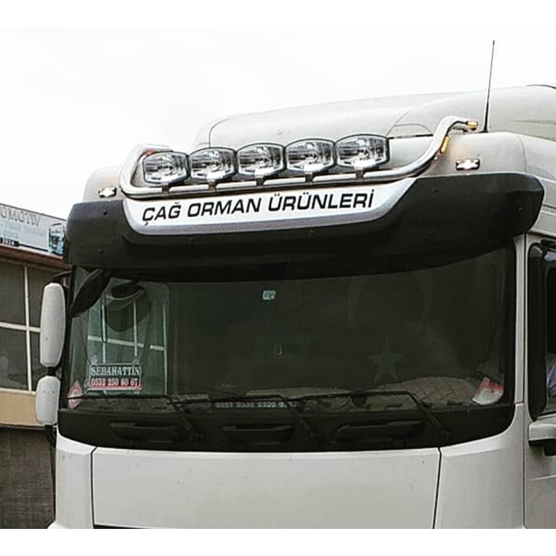 Rampe de toit inox - DAF XF106 - Accueil