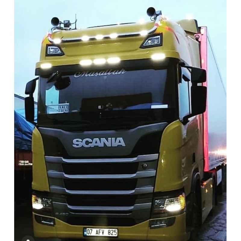 Rampe de toit standard inox - SCANIA à partir de 2017 - Accueil