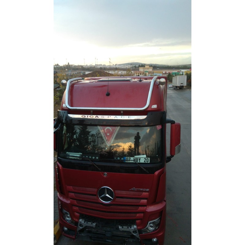 Rampe de toit Inox - Mercedes Truck MP4/MP5 - Accueil