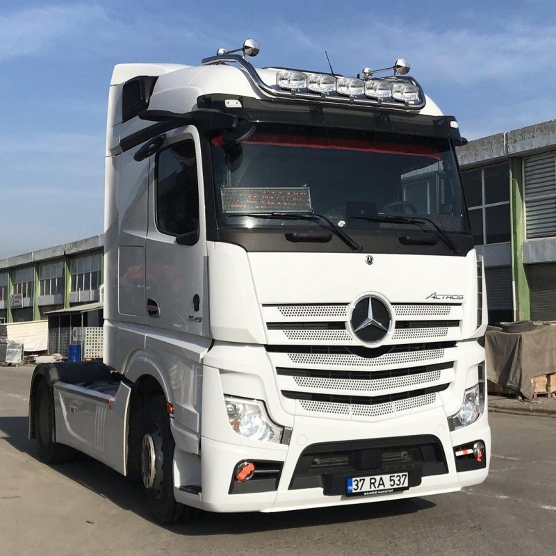 Rampe de Toit Standart Inox - Mercedes Truck MP4/MP5 - Accueil