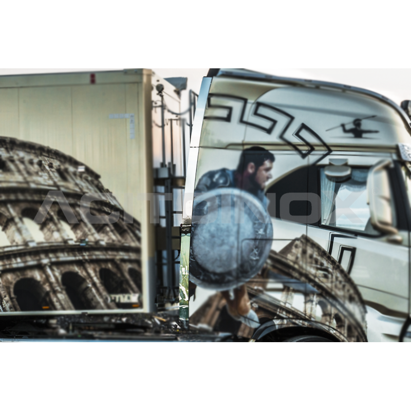 Revêtement en Inox spoiler | Iveco S-Way - Accueil