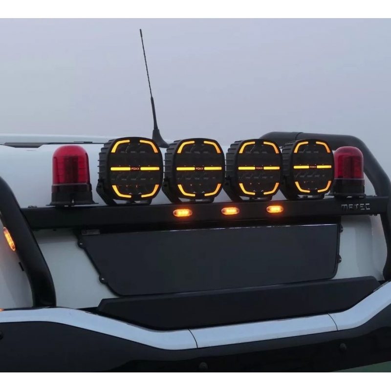 FEU DE ROUTE PREDATOR 9" NOIR - Phares