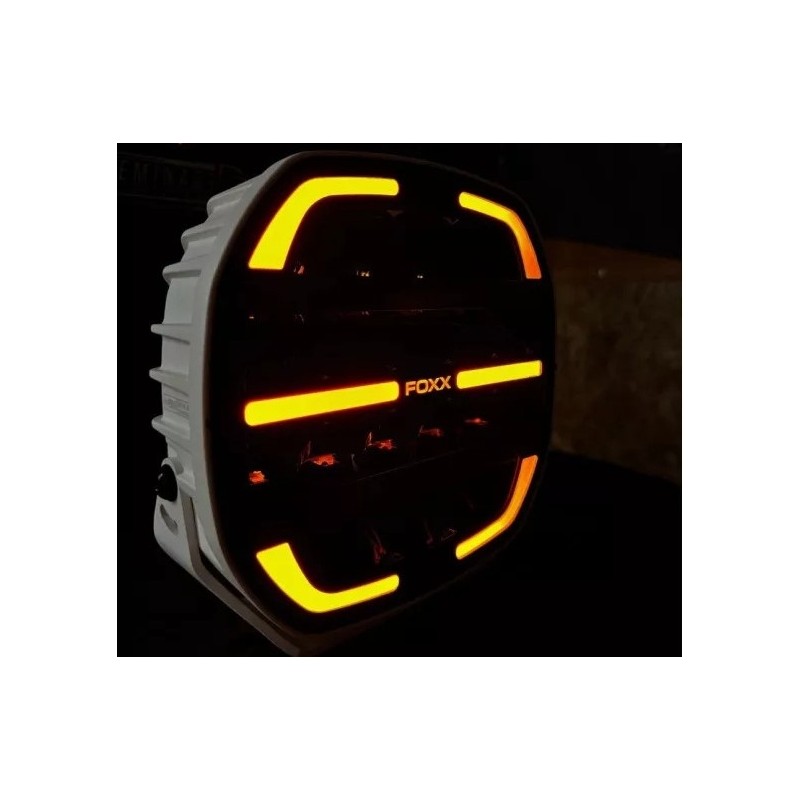 FEU DE ROUTE PREDATOR 9" BLANC - Phares