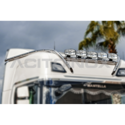RAMPE DE TOIT - MODÈLE EXTRA-LONG - SCANIA S/R NG - RAMPES INOX