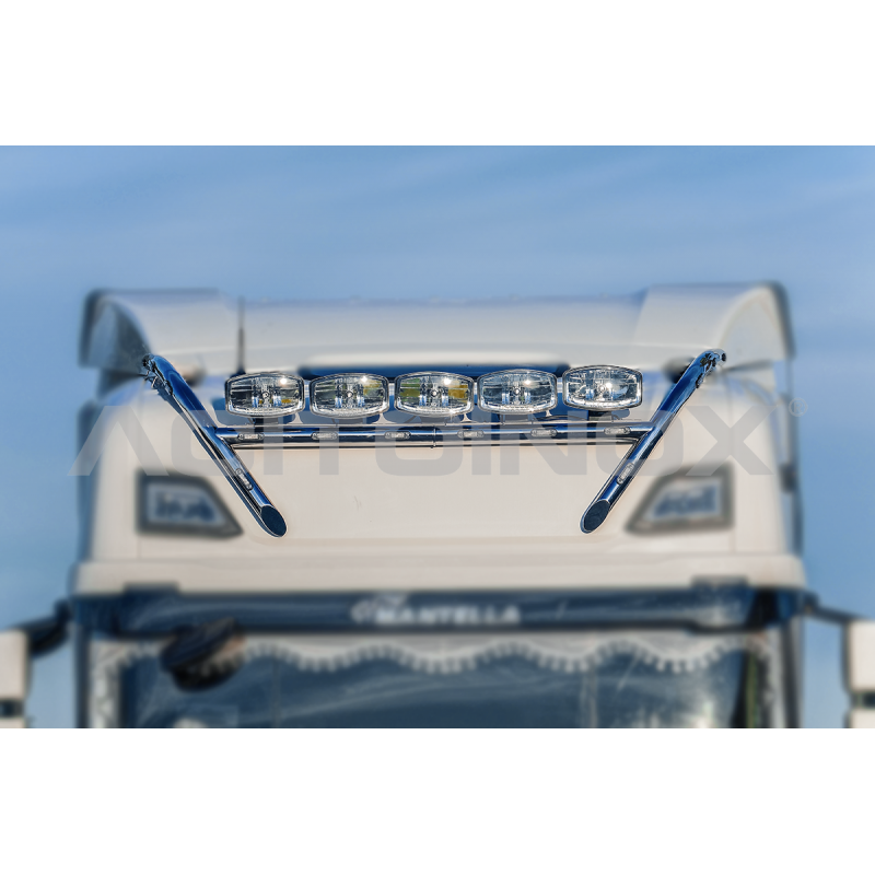 RAMPE DE TOIT - MODÈLE LONG - SCANIA R NG - RAMPES INOX