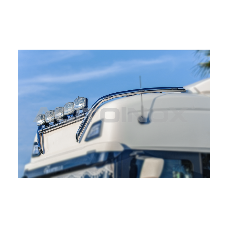 RAMPE DE TOIT - MODÈLE LONG - SCANIA R NG - RAMPES INOX