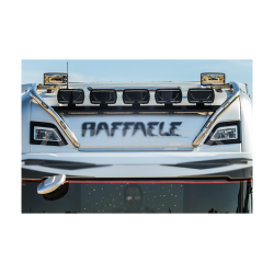 RAMPE DE TOIT - SCANIA S NG - RAMPES INOX