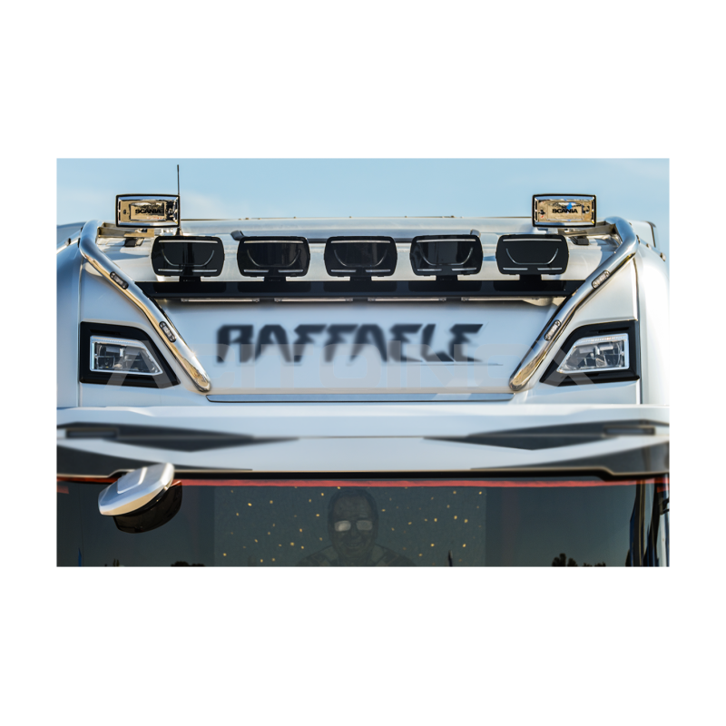 RAMPE DE TOIT - SCANIA S NG - RAMPES INOX