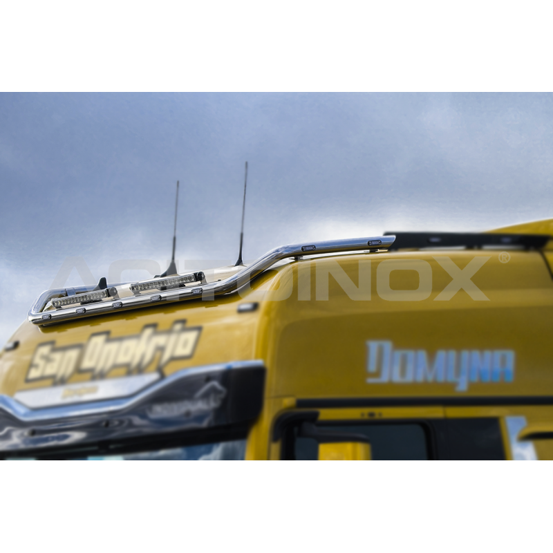 RAMPE DE TOIT - MODÈLE COURT - MAN TGX 2020 - RAMPES INOX