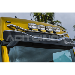 RAMPE DE TOIT - VISIÈRE PARE-SOLEIL INDIVIDUAL - MAN TGX 2020 - RAMPES INOX