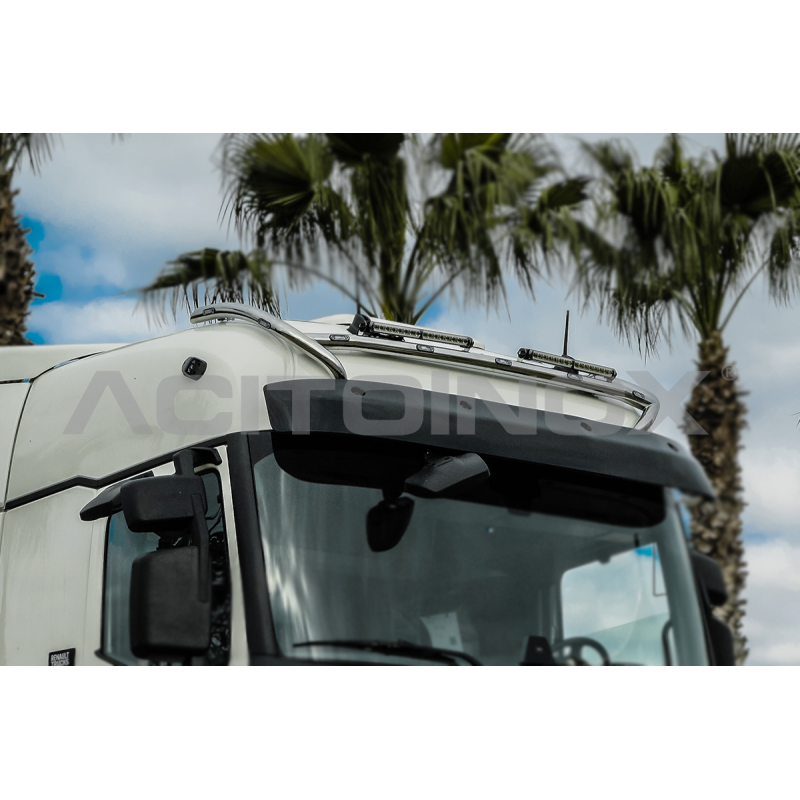 RAMPE DE TOIT - MODÈLE COURT - RENAULT TRUCK T EVO - RAMPES INOX