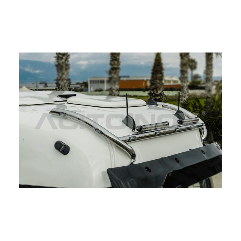 RAMPE DE TOIT - MODÈLE COURT - RENAULT TRUCK T EVO - RAMPES INOX