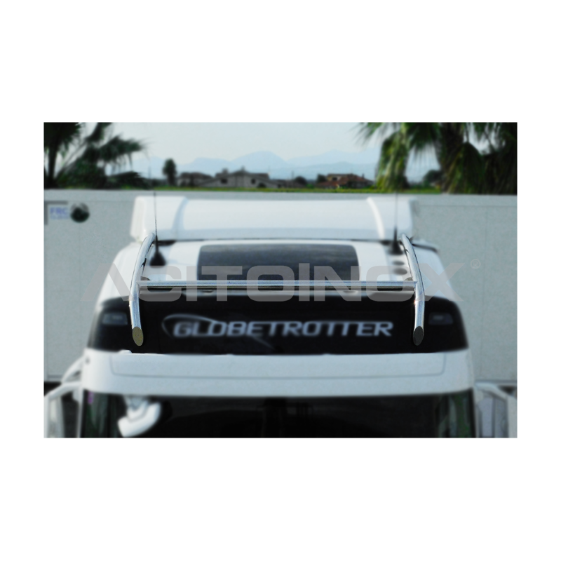 RAMPE DE TOIT - MODÈLE LONG - VOLVO FH4 - RAMPES INOX