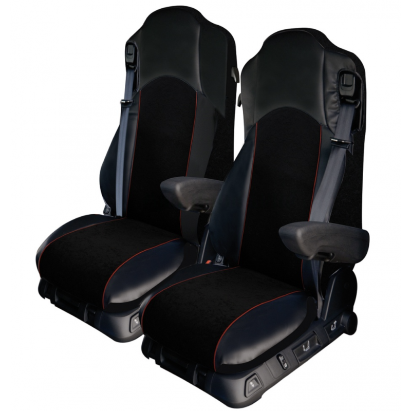 HOUSSES DE SIÈGES CAMION - EXTREME PRO MODELE K - MERCEDES ACTROS L/F à partir de 2023 avec appuie-tête haut - Extrème HOUSSES DE SIÈGES CAMION - EXTREME PRO MODELE K - MERCEDES ACTROS L/F à partir de 2023 avec appuie-tête haut - Extrème