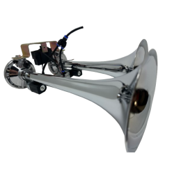 KLAXON TGV METAL CHROME 24V - Klaxons