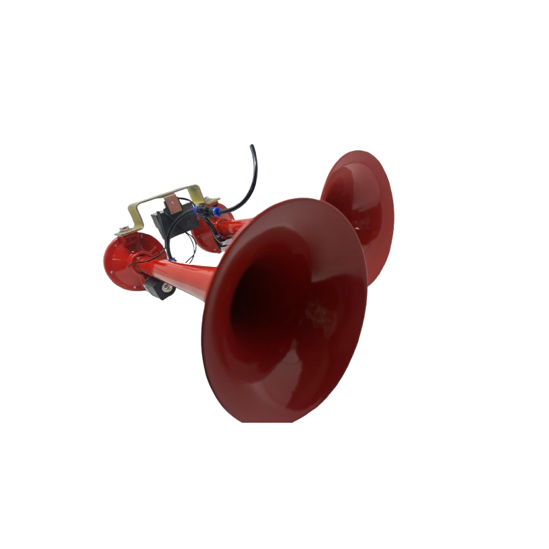 KLAXON TGV METAL ROUGE 24V - Klaxons