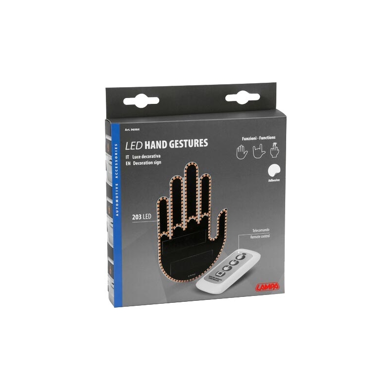 Panneau d'affichage Main 203 LED configurable - Accessoires LED