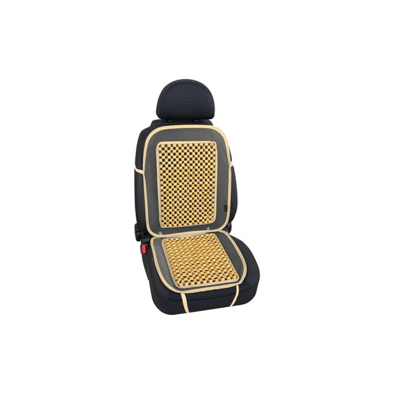 Couvre siege universel pour siege de voiture bille en bois