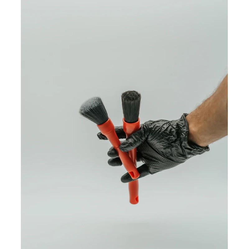 Kit 2 pinceaux de précision LVLUP – Nettoyage intérieur et extérieur camion