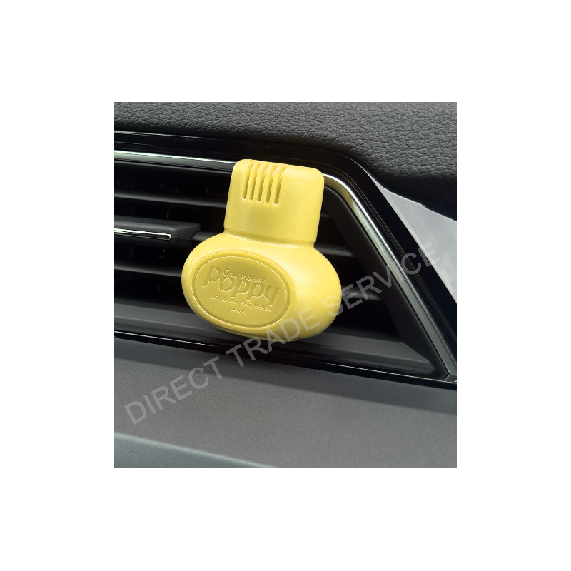 Désodorisant mini Poppy vanille – Parfum pour aération camion
