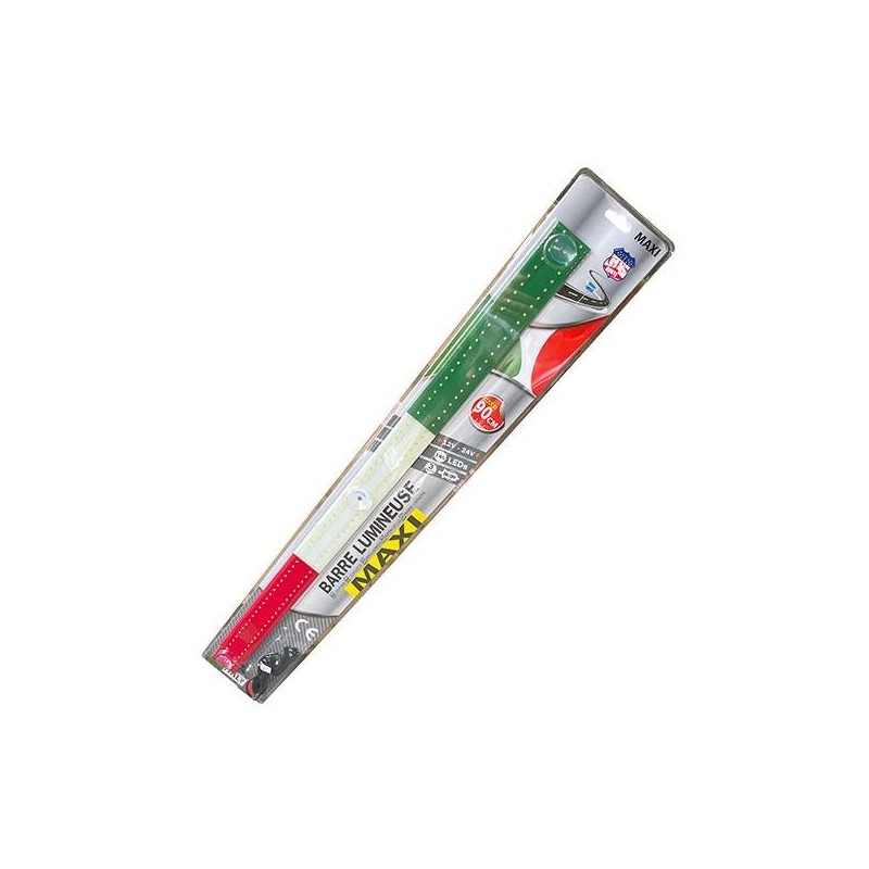 Bande lumineuse Italie 90 cm – Décoration LED drapeau Italie 12/24V