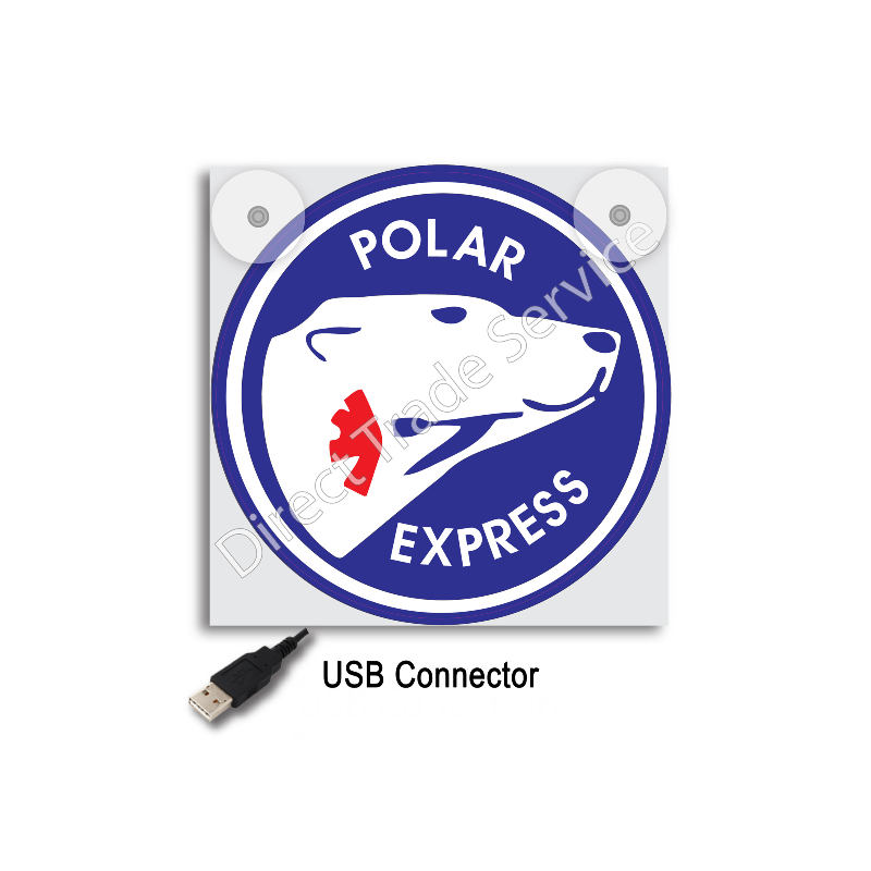 Enseigne LED Camion – Polar Express | Personnalisation Routière