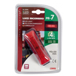 FEU D'ENCOMBREMENT 4LED ROUGE - Feux