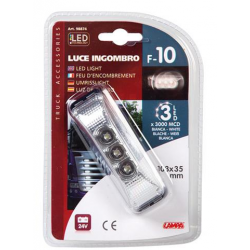 FEU D'ENCOMBREMENT BLANC 3LEDS - Accueil